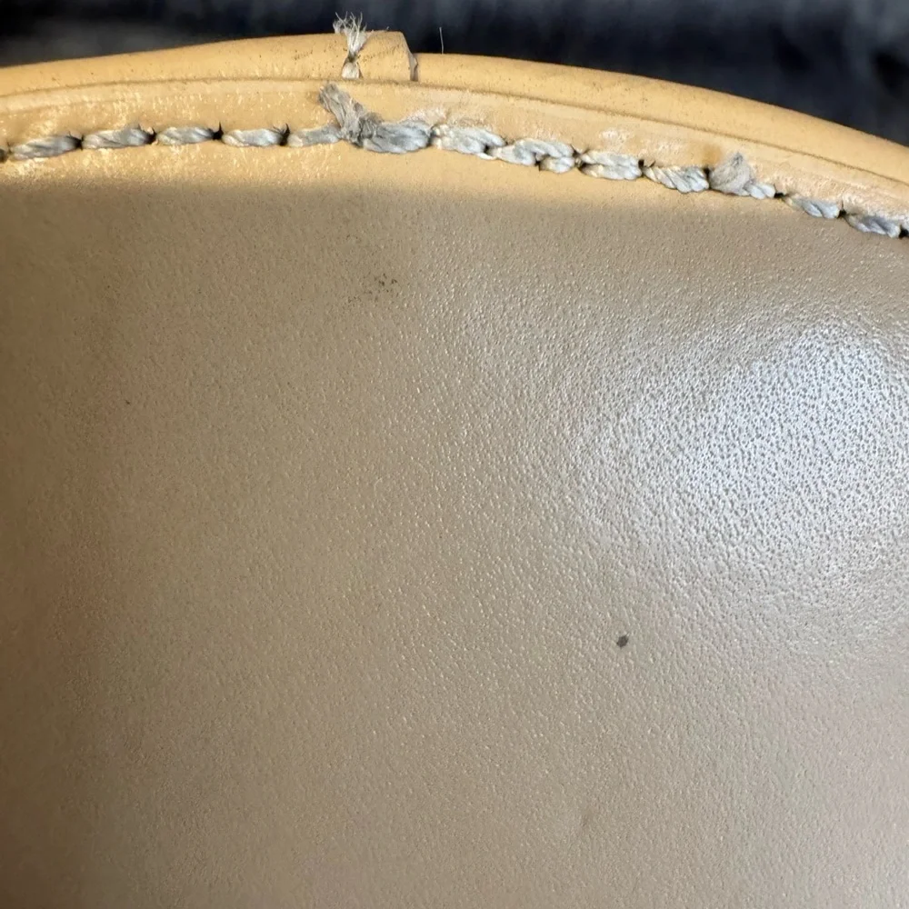 PRICE FIRM Francesco Biasia Chic Cream Leather Shoulder Bag - Picture 6 of 11